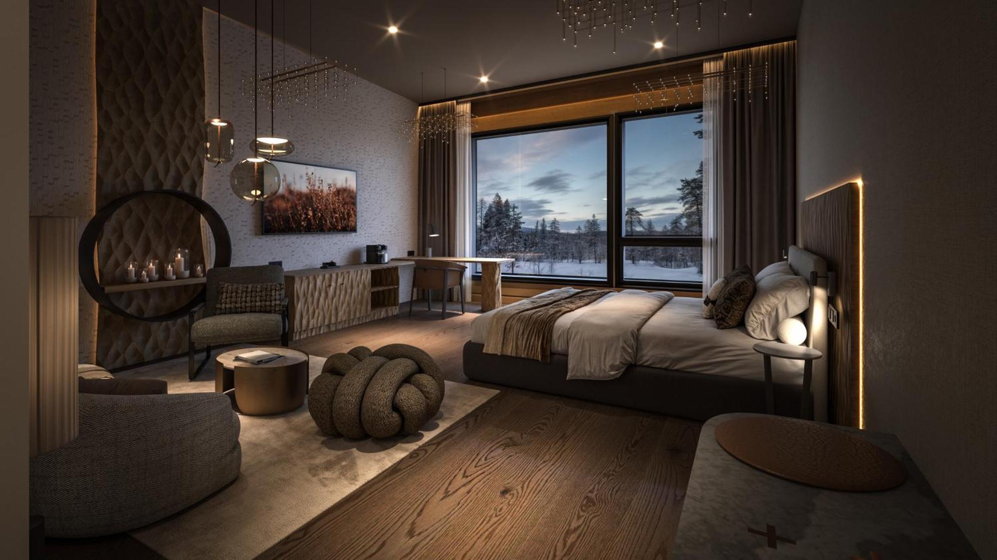 Balder Luxury Lodge Levi Bagian luar foto